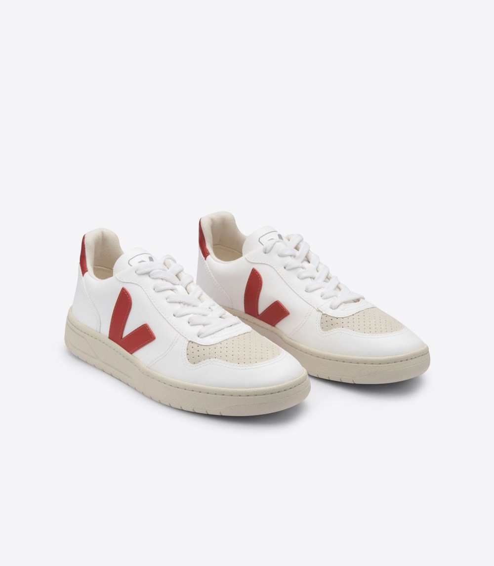 Veja Sneakers Mens - V-10 Cwl - White - 4325AJRMT